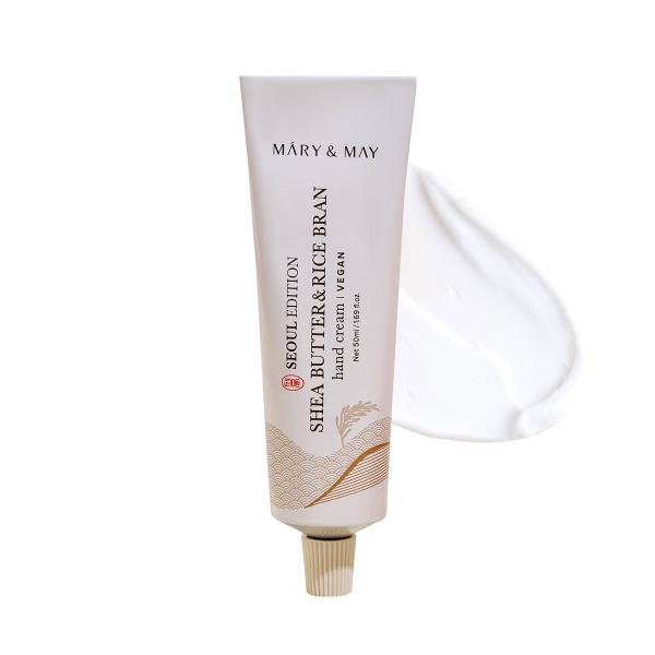 Mary&amp;May Seoul Edition SHEA BUTTER &amp; RICE BRAN Hand Cream
