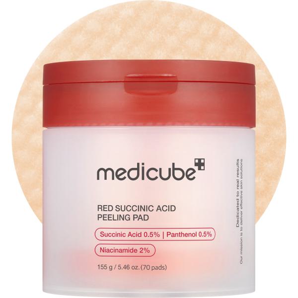Red Succinic Acid Panthenol Pads