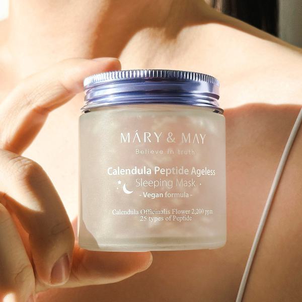 Mary&amp;May Vegan Calendula Peptide Ageless Sleeping Mask