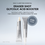 Eraser Shot Glycolic Acid Booster, Daily Clarifying Multi-Acid Formula for Smoother, Clear-Looking Skin, 1.01 fl. oz.