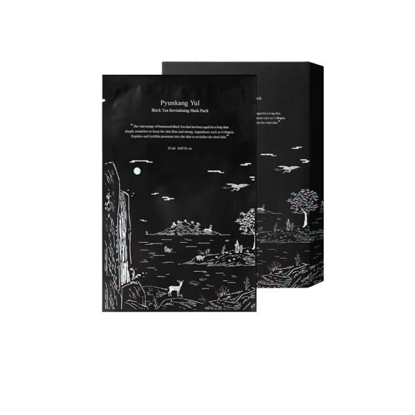 Pyunkang Yul Black Tea Revitalizing Mask Pack 25ml*10ea