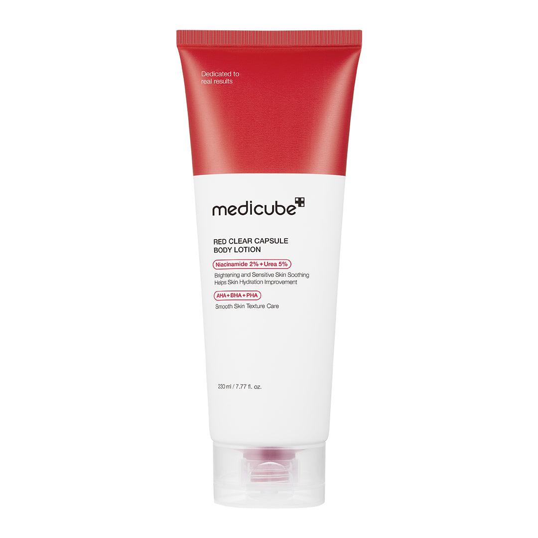 Red Clear Capsule Body Lotion