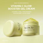 Vitamin C Glow Booster Gel Cream, Lightweight Brightening Gel Moisturizer for Even Tone &amp; Radiant Skin, 1.76 oz