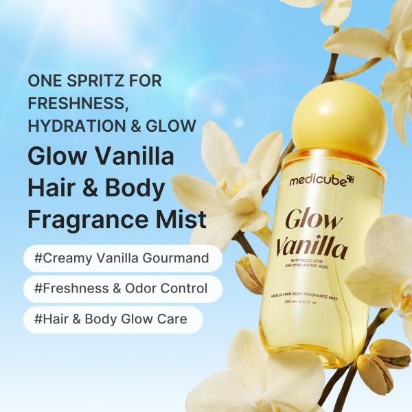 Glow Vanilla Hair &amp; Body Fragrance Mist