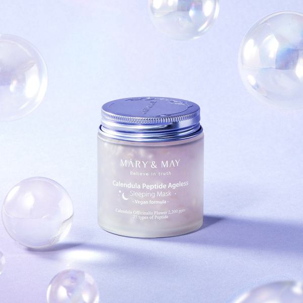 Mary&amp;May Vegan Calendula Peptide Ageless Sleeping Mask