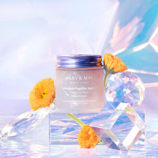 Mary&amp;May Vegan Calendula Peptide Ageless Sleeping Mask