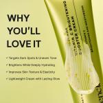 Vitamin C Brightening Booster Cream, Glow-Enhancing Moisturizer with Vitamin C, TXA &amp; Glutathione for Radiant, Glass Skin, 3.38 fl. oz.