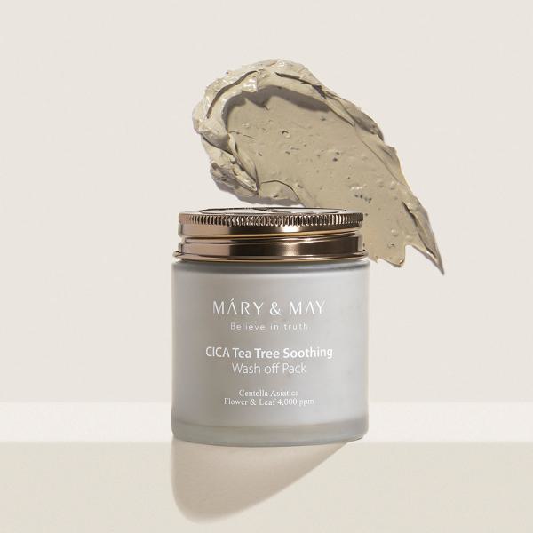 Mary&amp;May Vegan CICA TeaTree Soothing Wash off Pack