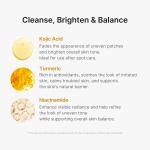 Kojic Acid Turmeric Vita Capsule Foam Cleanser