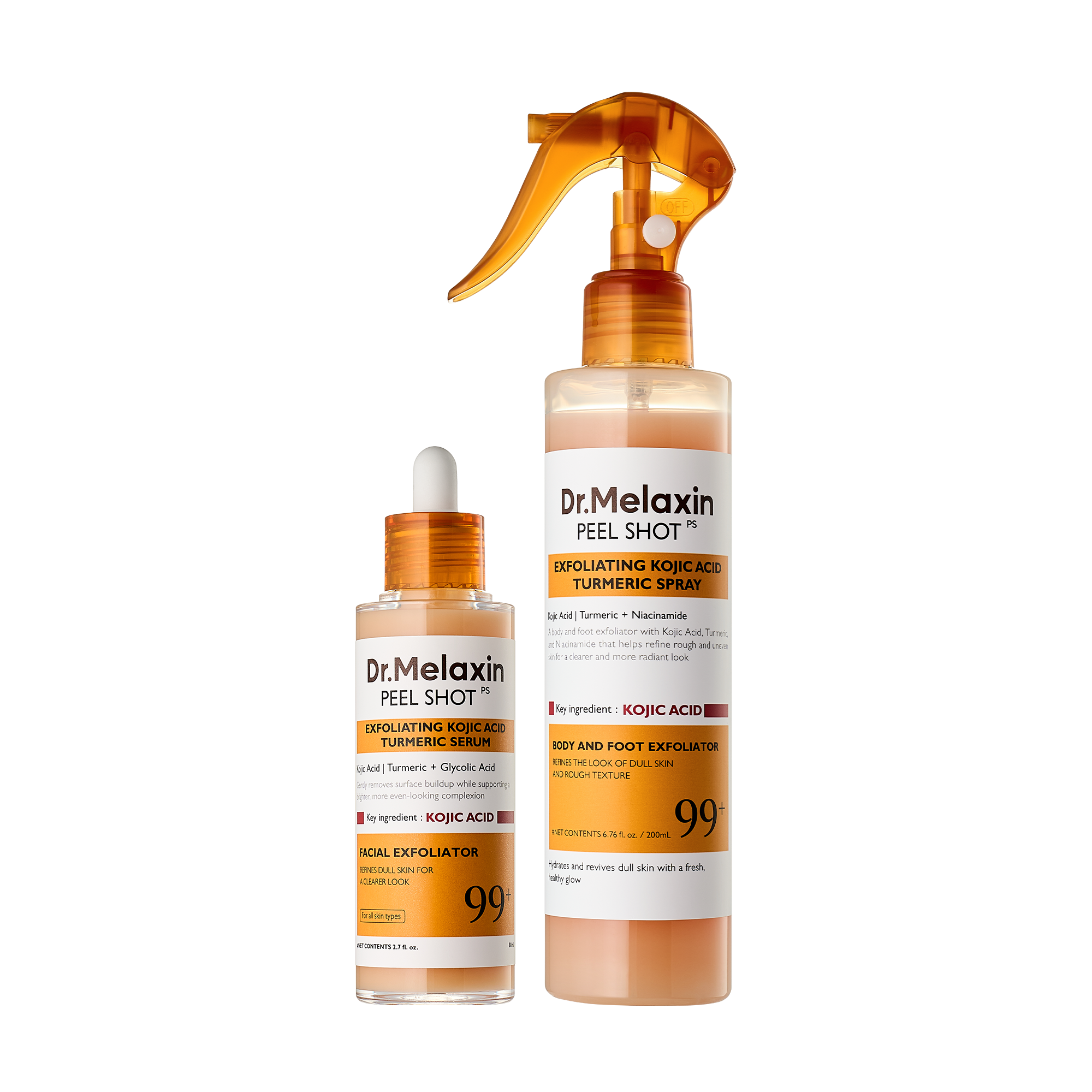Peel Shot Kojic Acid Turmeric Duo