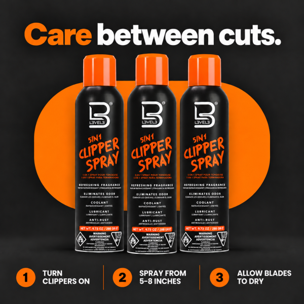 5 in 1 Clipper Spray 3 pk