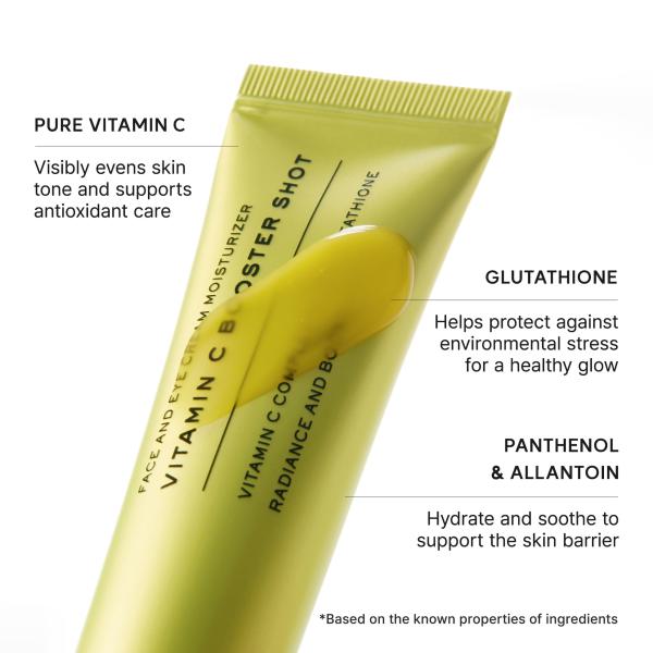 Mochi Glow Starter Duo | Rice Mochi Cleanser &amp; Vitamin C Booster Shot | 2-Step Korean Glow Routine for Bright &amp; Smooth-Looking Skin