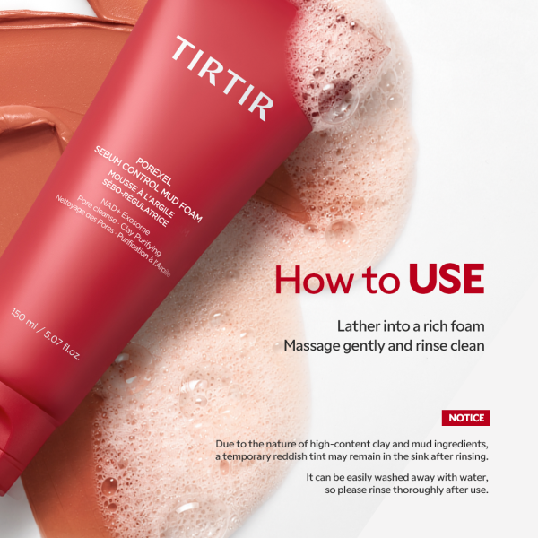 Porexel Sebum Control Mud Foam