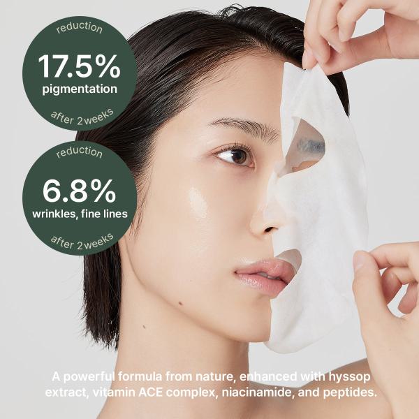 Holy Hyssop Sheet Mask, 5 Pack