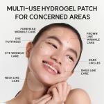 Retinal Boosting Eye Mask Patch – Depuffing Hydrogel Eye Masks with Retinal &amp; Peptides for Under Eye Bags, Fine Lines &amp; Smile Lines | 60 Patches (2.96 oz)