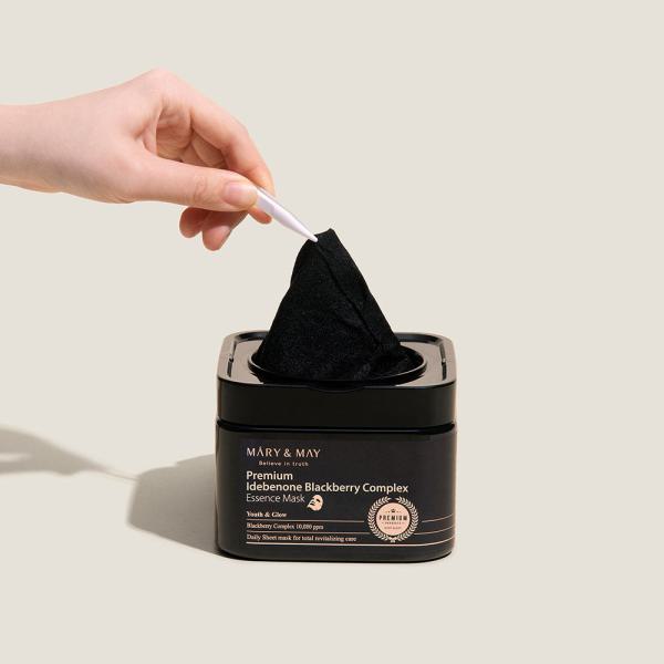 Mary&amp;May Premium Idebenone Blackberry Complex Essence Mask