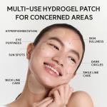 Vitamin C Glutathione Hydrogel Eye Patches for Dark Circles &amp; Puffy Eyes