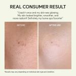 Vita Collagen Radiance Jello Mask, Cooling Gel Mask for Instant Glow &amp; Hydration with Vitamin C Complex, Glutathione &amp; Collagen, 4 Sheets