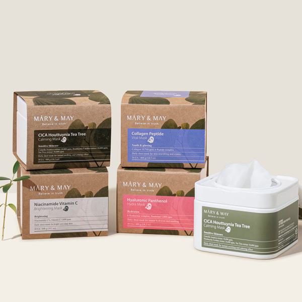 Mary&amp;May CICA Houttuynia Tea Tree Calming Mask
