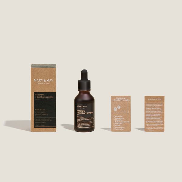 Mary&amp;May Idebenone+Blackberry Complex Serum