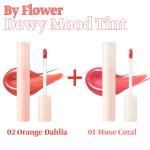 By Flower Dewy Mood Tint (03 Cherry Dew + Choose Your Color)