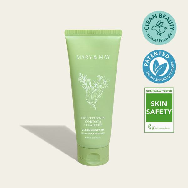Mary&amp;May Houttuynia Cordata+Tea Tree Cleansing Foam