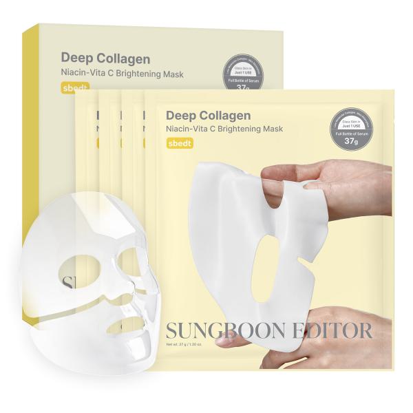 Deep Collagen Niacin Vita C Brightening Mask