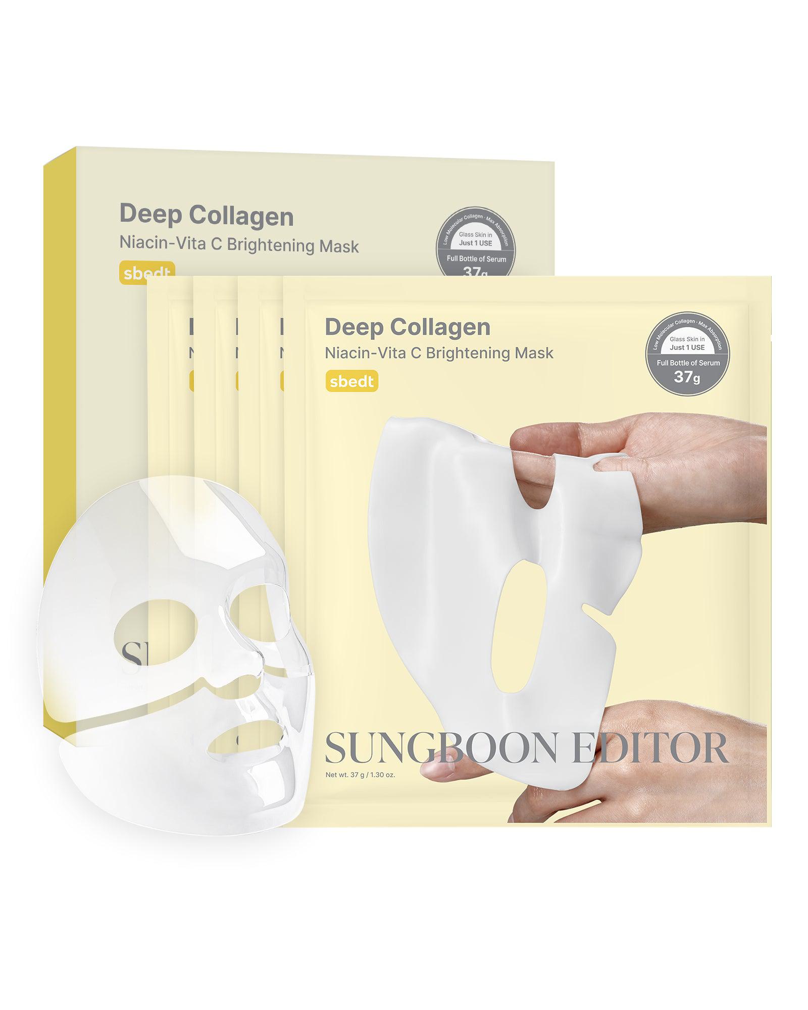 Deep Collagen Niacin Vita C Brightening Mask