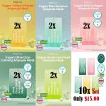 10X freemay Ampoule Mask Sheet Set
