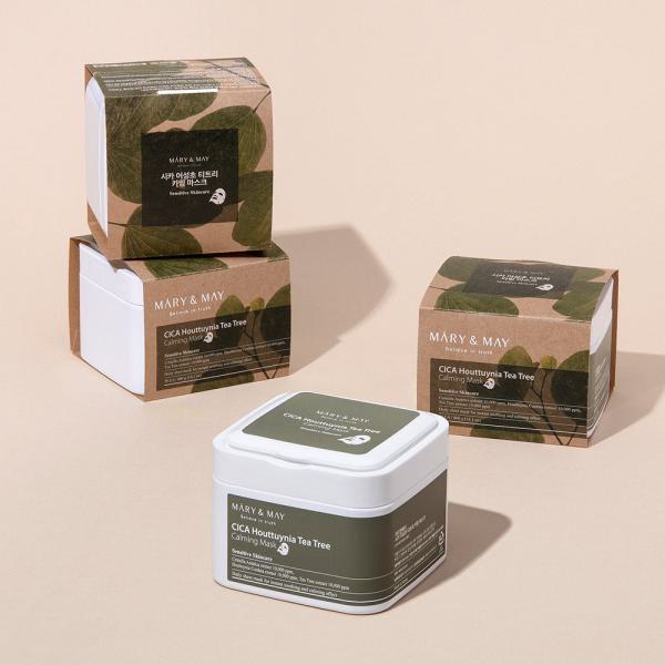 Mary&amp;May CICA Houttuynia Tea Tree Calming Mask