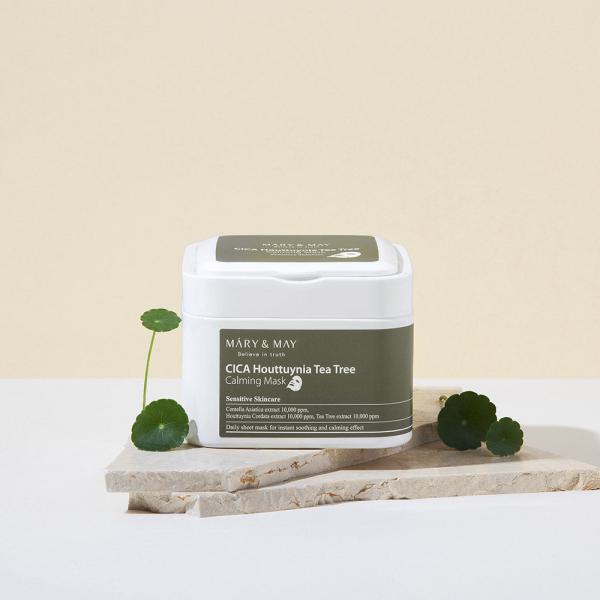 Mary&amp;May CICA Houttuynia Tea Tree Calming Mask
