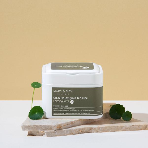 Mary&amp;May CICA Houttuynia Tea Tree Calming Mask