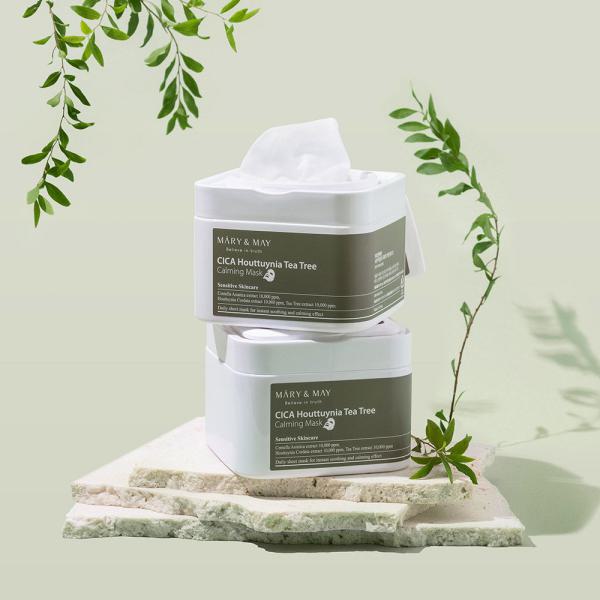 Mary&amp;May CICA Houttuynia Tea Tree Calming Mask