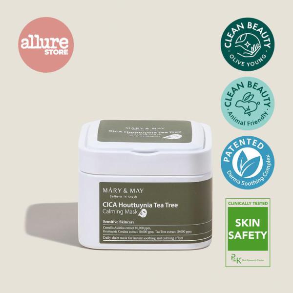 Mary&amp;May CICA Houttuynia Tea Tree Calming Mask