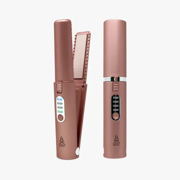 Style & Go Portable Cordless Hair Straightener for On-the-Go Styling