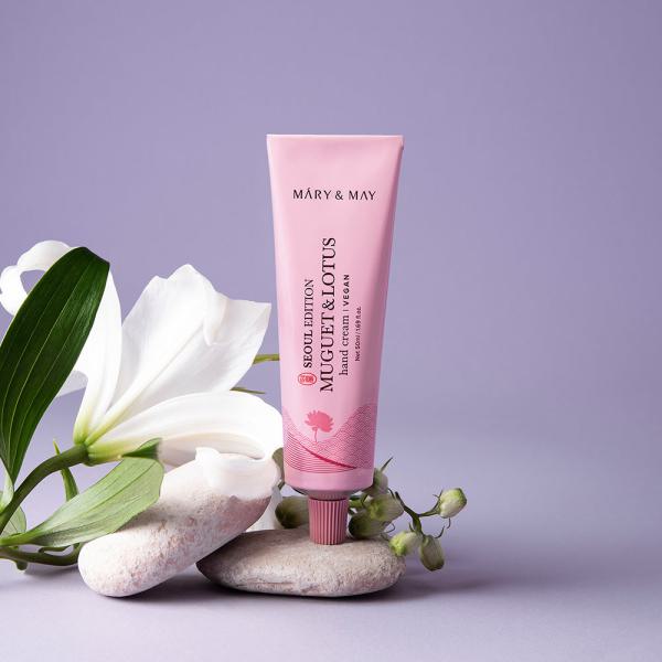 Mary&amp;May Seoul Edition MUGUET &amp; LOTUS Hand Cream