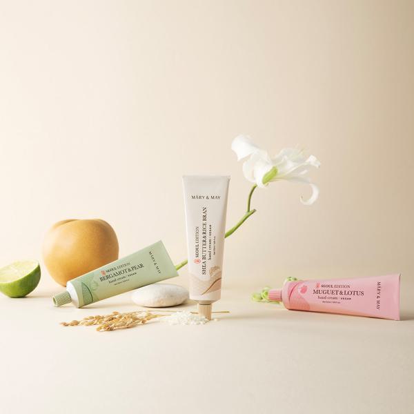 Mary&amp;May Seoul Edition SHEA BUTTER &amp; RICE BRAN Hand Cream