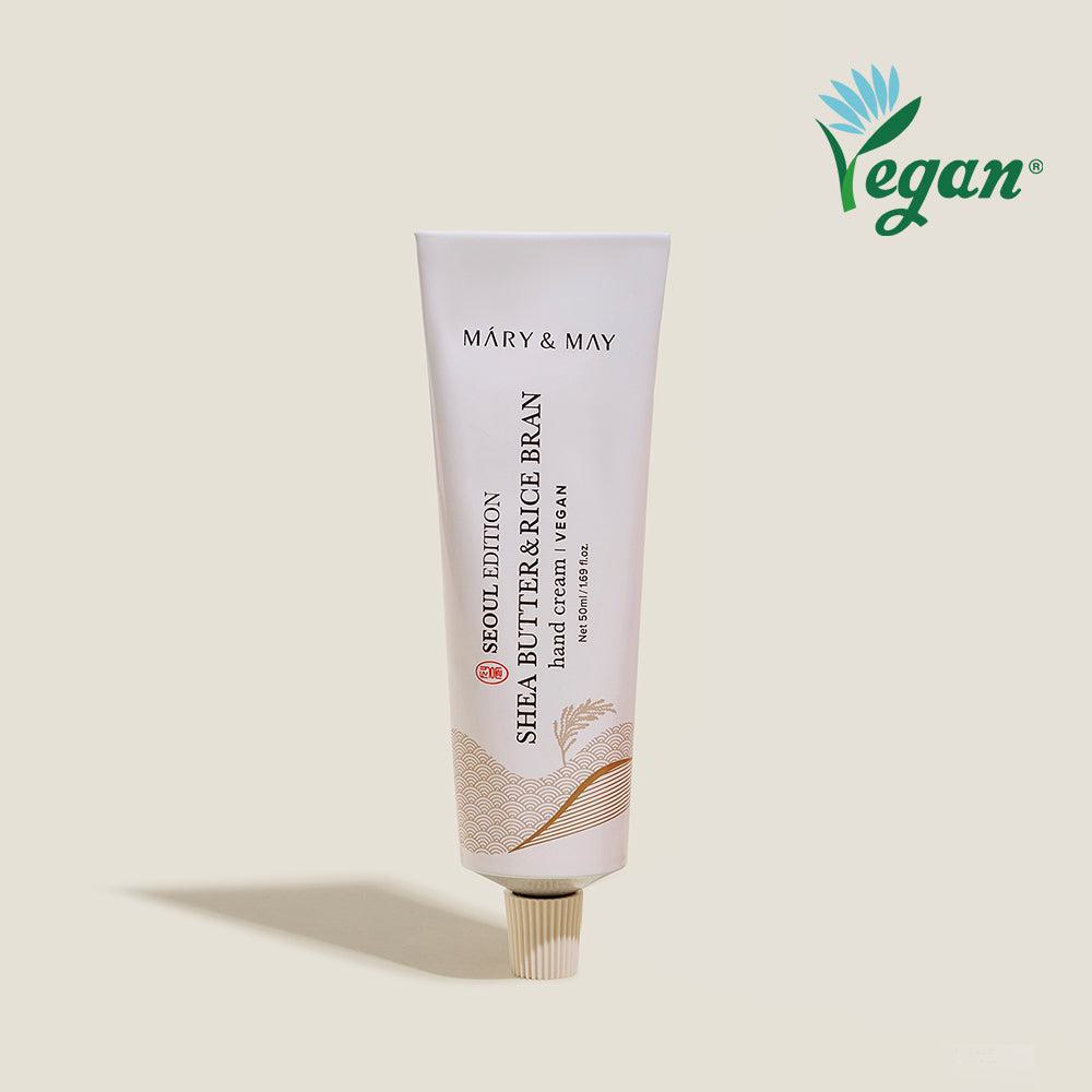 Mary&amp;May Seoul Edition SHEA BUTTER &amp; RICE BRAN Hand Cream