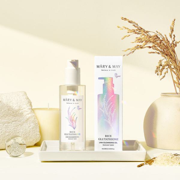 Mary&amp;May Rice Glutathione LHA Cleansing Oil