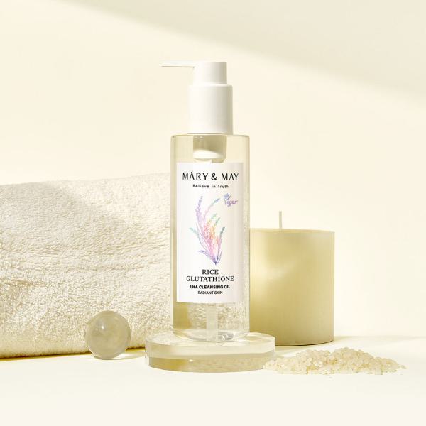Mary&amp;May Rice Glutathione LHA Cleansing Oil