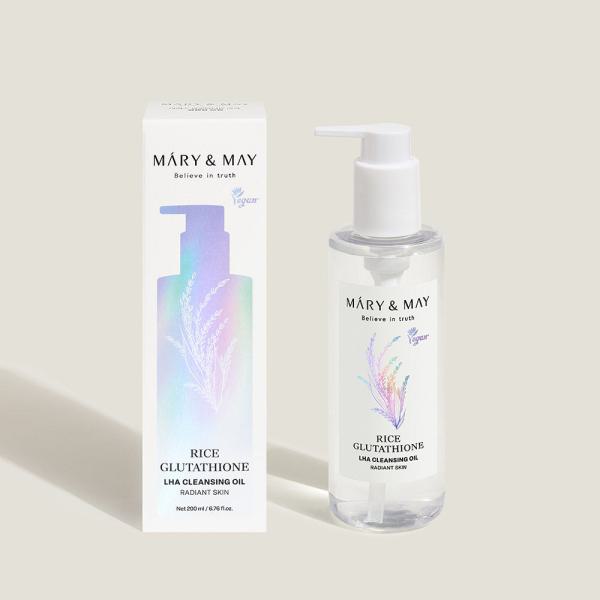 Mary&amp;May Rice Glutathione LHA Cleansing Oil