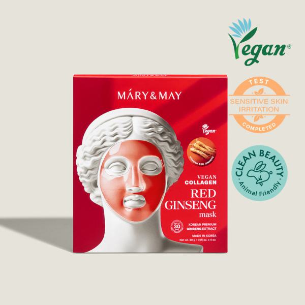 Mary&amp;May Vegan Collagen Red Ginseng Mask