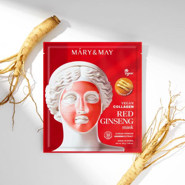 Mary&amp;May Vegan Collagen Red Ginseng Mask