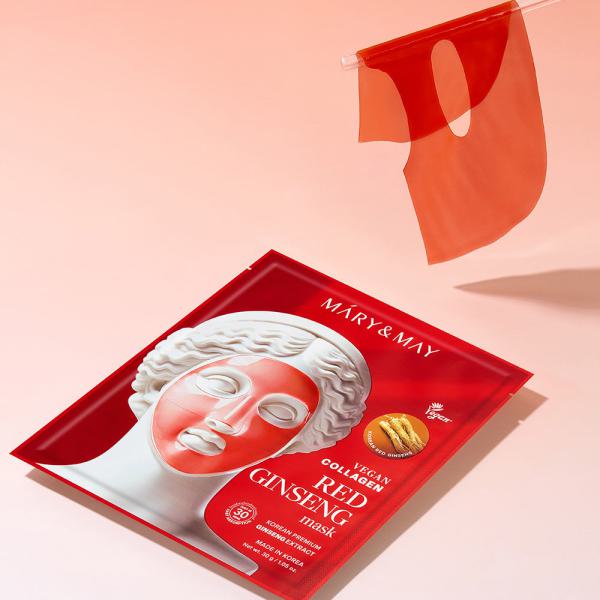 Mary&amp;May Vegan Collagen Red Ginseng Mask