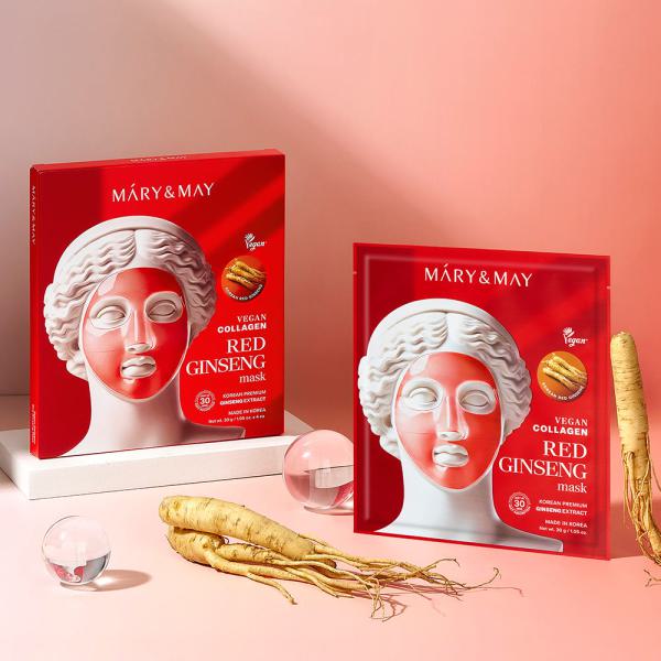 Mary&amp;May Vegan Collagen Red Ginseng Mask