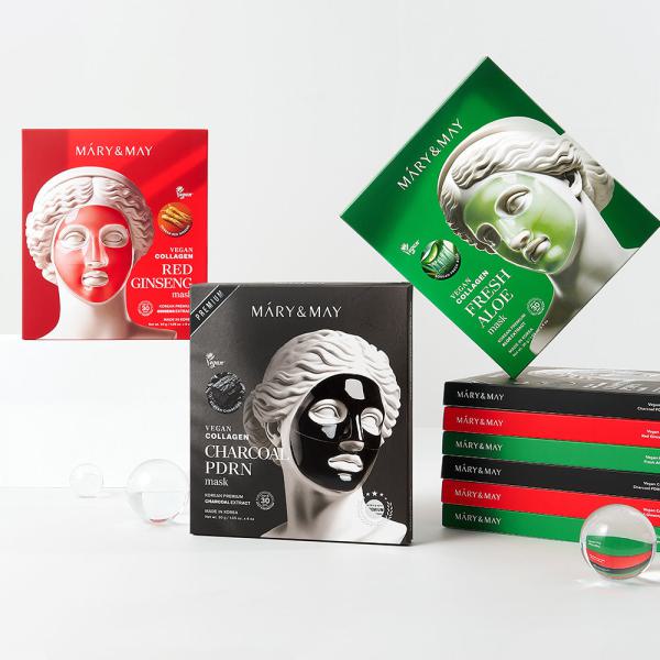 Mary&amp;May Vegan Collagen Red Ginseng Mask