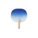 Pyunkang Yul Indigo Hanji Round Fan