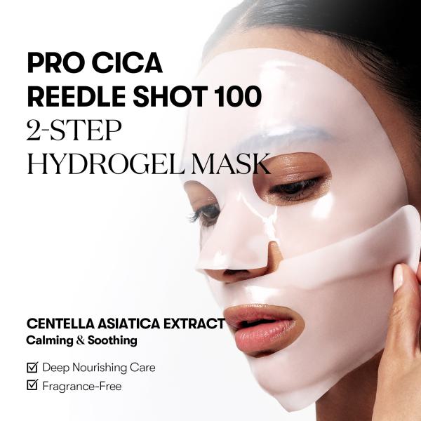 Pro Cica Reedle Shot 100 2 Step Hydrogel Mask 4ea