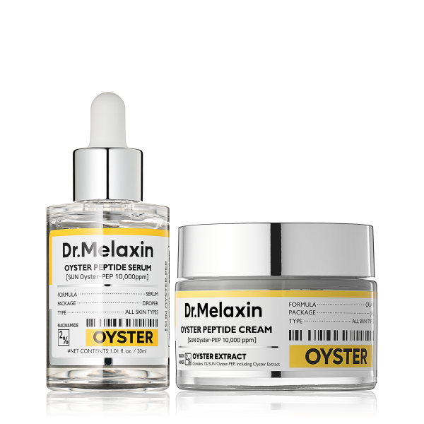 Oyster Pep-3 Renewal Serum & Cream Duo