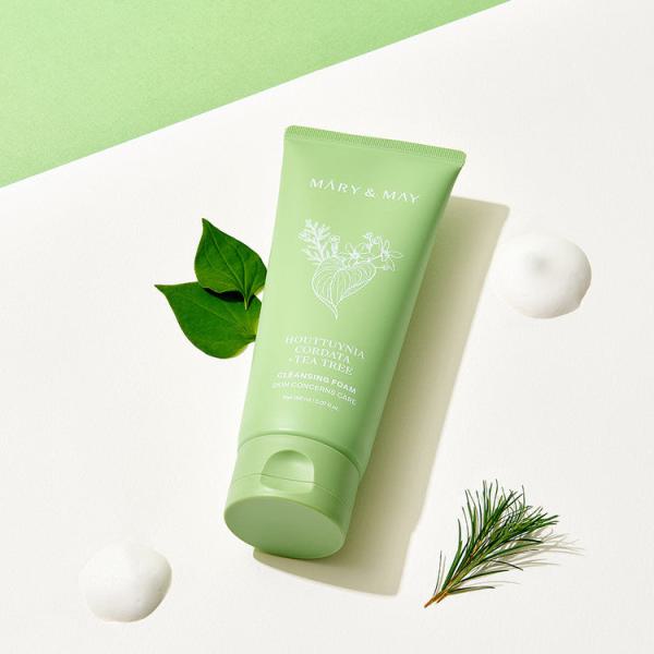 Mary&amp;May Houttuynia Cordata+Tea Tree Cleansing Foam
